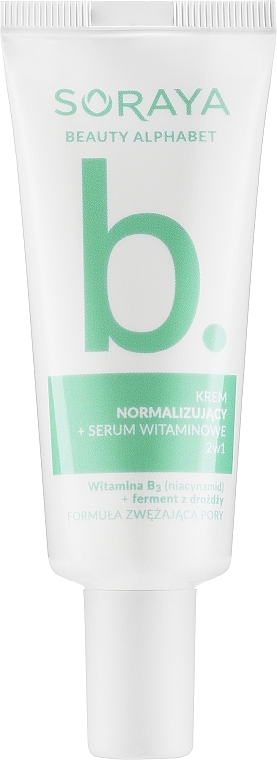 Face Cream + Vitamin Serum 2in1 - Soraya Beauty Alphabet — photo N1