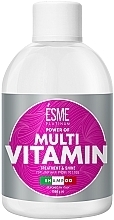 Fragrances, Perfumes, Cosmetics Vitamin Complex Shampoo for Weak Hair - Esme Platinum Shampoo