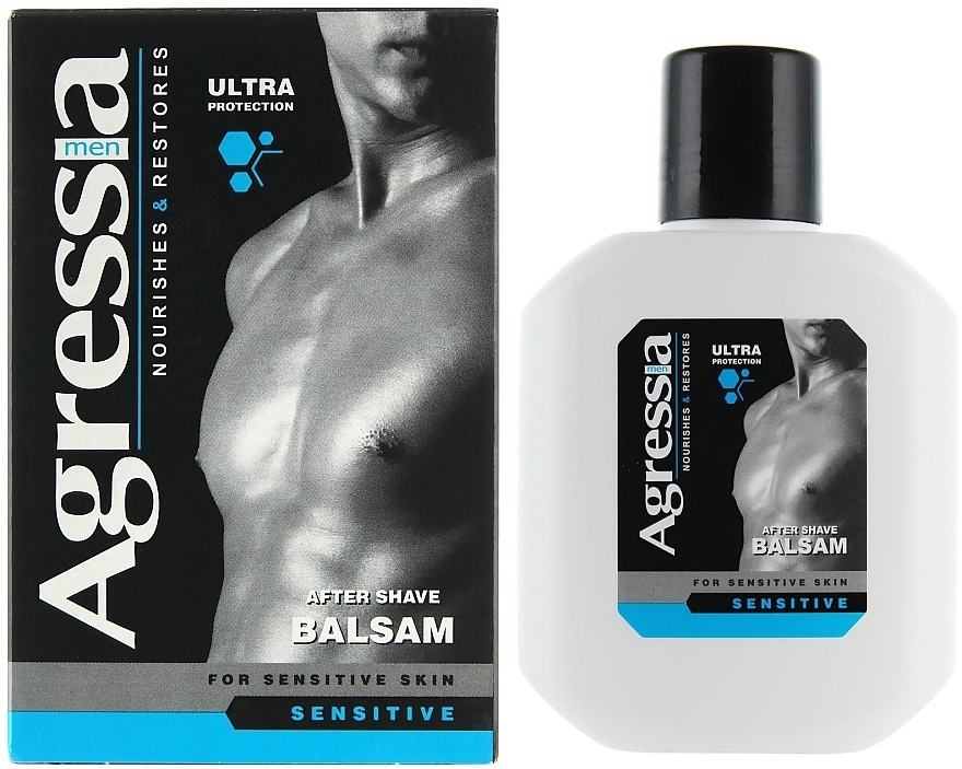 After Shave Balm - Agressia Sensitive Refreshes & Hydrates Balsam — photo N4