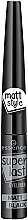 Fragrances, Perfumes, Cosmetics Liquid Eyeliner - Essence Super Last Eyeliner Matt Black