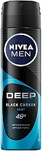 Men Anti-Perspirant - Nivea Men Deep Black Carbon Beat Anti-Perspirant — photo N1