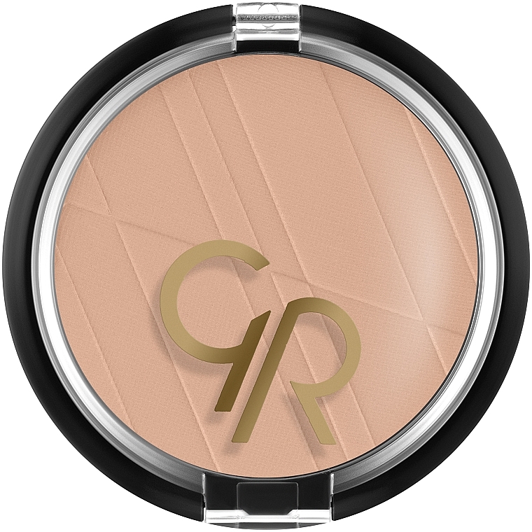 Mattifying Face Powder - Golden Rose Silky Touch Compact Powder — photo N2