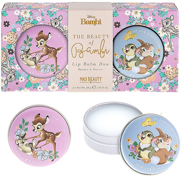 Set - Disney Bambi The Beauty Of Bambi Lip Balm Duo — photo N1