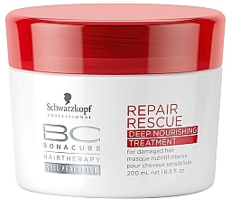 Hair Mask - Schwarzkopf Professional BC Bonacure Repair Rescue Deep Nourishing Treatment — photo N1