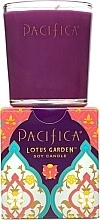 Fragrances, Perfumes, Cosmetics Soy Candle - Pacifica Lotus Garden Soy Candle