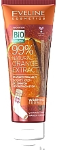 Fragrances, Perfumes, Cosmetics Warming Foot Cream - Eveline Bio Organic 99% Natural Orange Extract Warming Cream