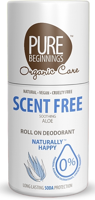 Scent-Free Deodorant - Pure Beginnings Eco Roll On Deodorant — photo N1