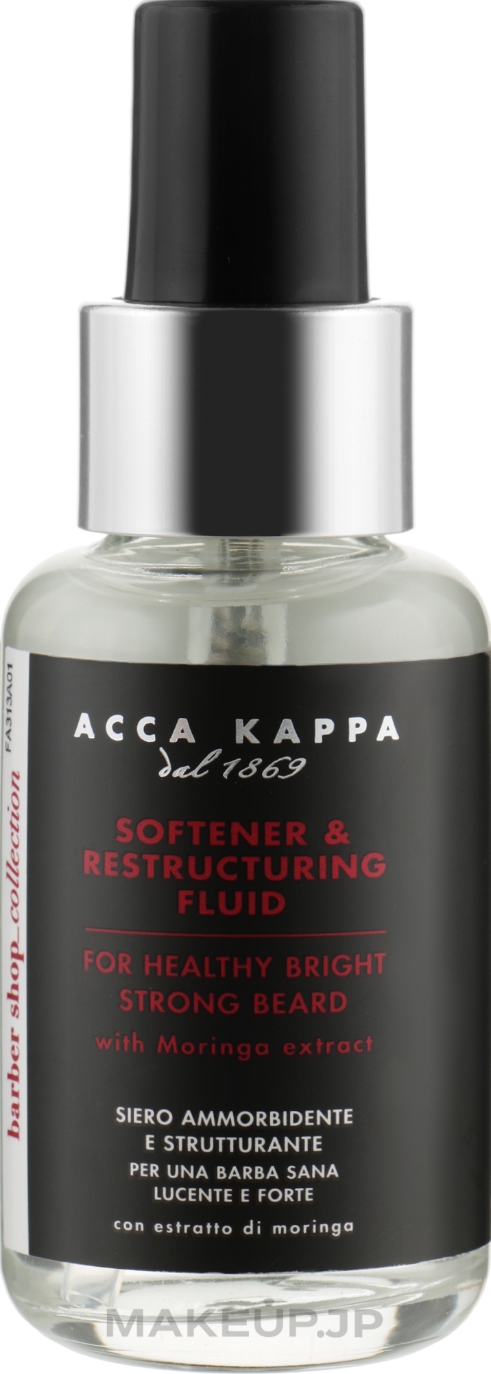 Beard Fluid Serum - Acca Kappa Men's Grooming Beard Fluid — photo 50 ml