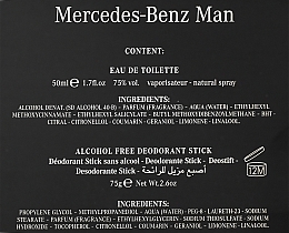 Mercedes-Benz Mercedes-Benz Man - Set (edt/50ml + deo/75g) — photo N3