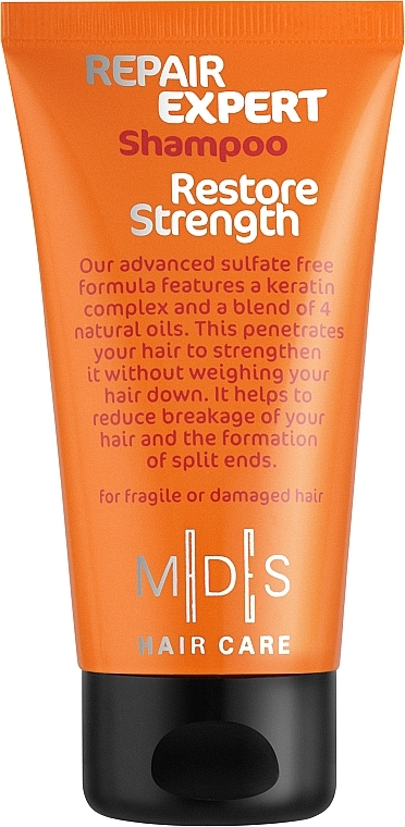 Restore Hair Strength Shampoo - Mades Cosmetics Repair Expert Restore Strength Shampoo — photo N1