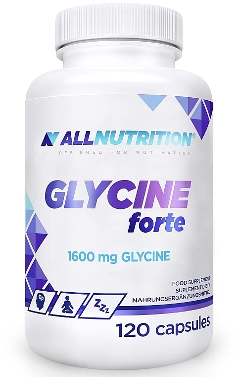 Supplement 'Glycine Forte', 1600 Mg - Allnutrition Glycine Forte — photo N1