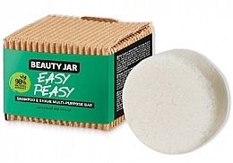 Fragrances, Perfumes, Cosmetics Shampoo & Shave Bar - Beauty Jar Easy Peasy Shampoo & Shave Multi-Purpose Bar 