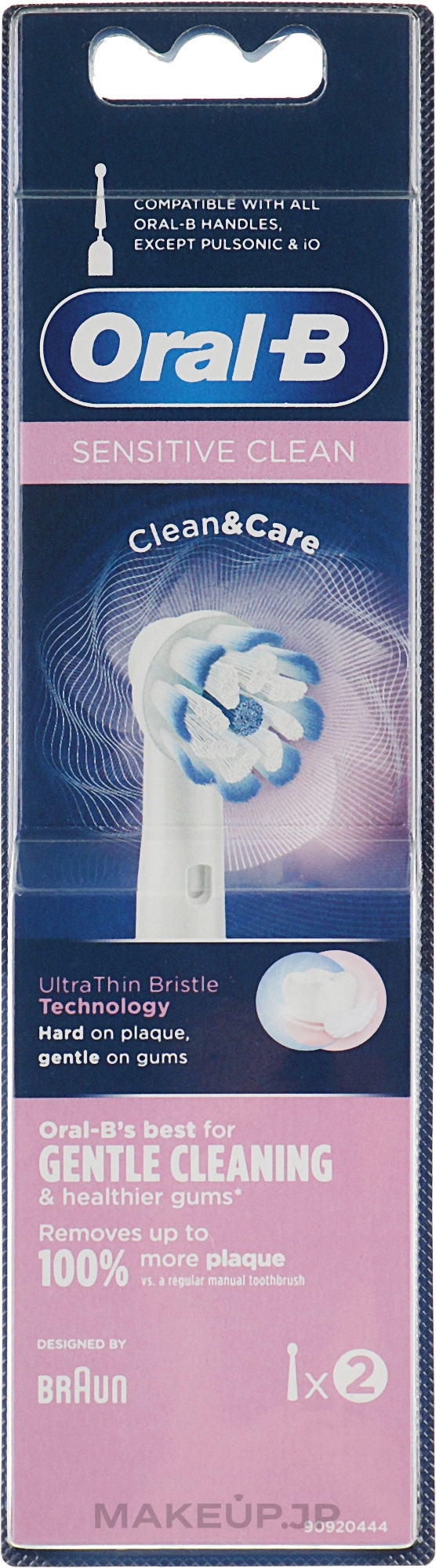 Replaceable Electric Toothbrush Heads - Oral-B Sensi UltraThin Toothbrush Heads — photo 2 szt.