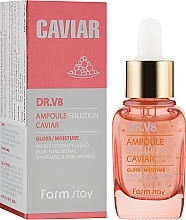 Caviar Serum - FarmStay DR.V8 Ampoule Solution Caviar — photo N1
