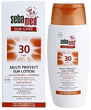 Fragrances, Perfumes, Cosmetics Sun Lotion - Sebamed Multi Protect Sun Lotion SPF 30 PA+