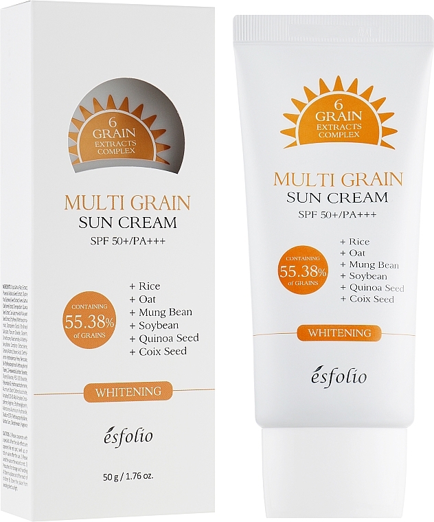 Rice Sun Cream - Esfolio Multi Grain Sun Cream  — photo N2