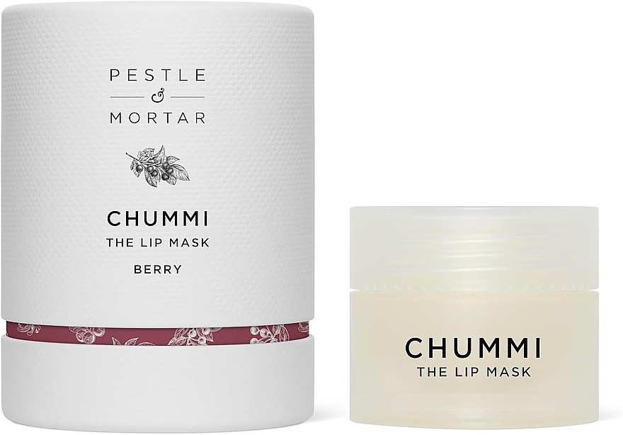 Lip Mask - Pestle & Mortar Chummi Lip Mask Berry — photo N1