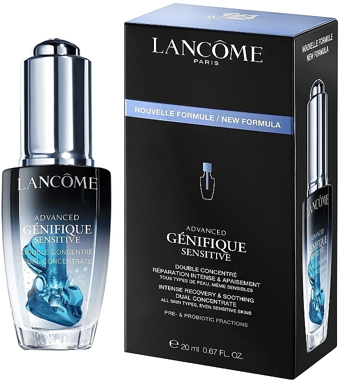 Intensive Repairing & Soothing Dual Serum Concentrate - Lancome Advanced Genifique Sensitive — photo N2