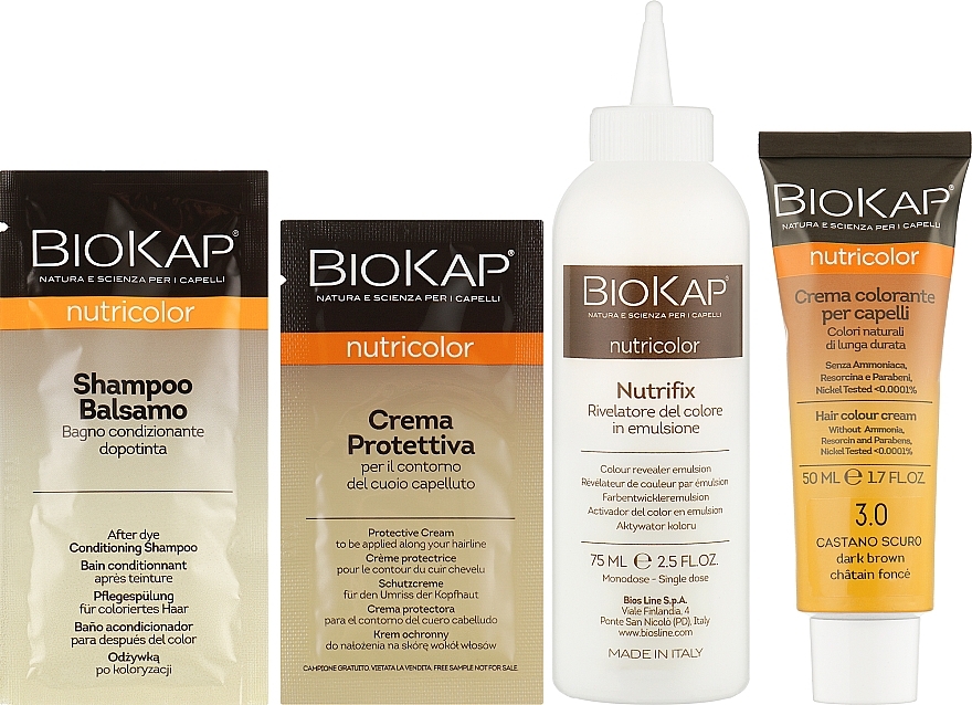 Hair Color - Bios Line Biokap Nutricolor Tinta — photo N2