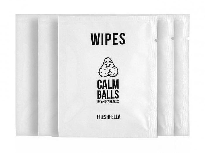 Intimate Wash Wipes - Angry Beards Freshfella Wipes — photo N2