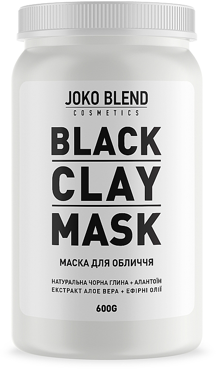 Black Clay Mask - Joko Blend Black Clay Mask — photo N33