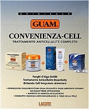 Fragrances, Perfumes, Cosmetics Set - Guam Convenienza Body Slimming Kit (mask/500g + b/cr/200ml + cell/30x12ml)