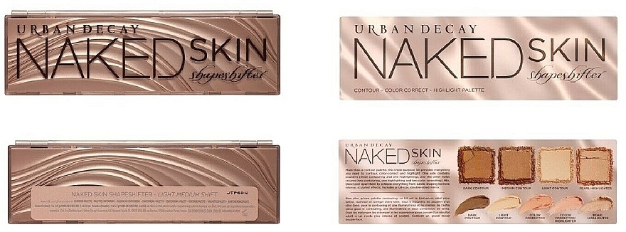 Face Shaping Palette - Urban Decay Naked Skin Shapeshifter — photo N5