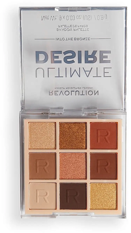 Eyeshadow Palette - Makeup Revolution Ultimate Desire Shadow Palette — photo N3