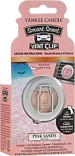 Fragrances, Perfumes, Cosmetics Liquid Car Air Freshener - Yankee Candle Smart Scent Vent Clip Pink Sands