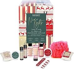 Fragrances, Perfumes, Cosmetics Advent Calendar, 12 products - Mad Beauty Nordic 12 Days Of Christmas Cube Advent