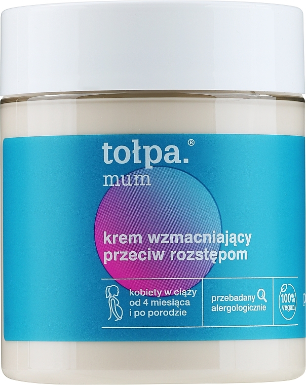 Anti-Strech Marks Cream - Tolpa Mum Cream Strengthening Of Stretching — photo N1