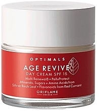 Fragrances, Perfumes, Cosmetics Anti-Aging Day Cream - Oriflame Optimals Age Revive SPF 15