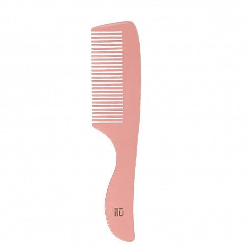 Hair Comb - Ilu Bamboo Hair Comb Sweet Tangerine — photo N1