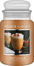 Scented Candle in Jar "Salty Caramel Latte" - Village Candle Salted Caramel Latte — photo N6