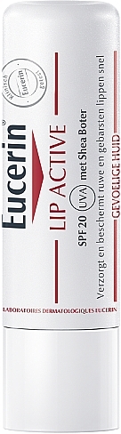 Lip Balm for Sensitive Skin - Eucerin pH5 Lip Activ SPF20 — photo N1