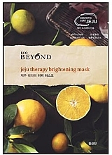 Fragrances, Perfumes, Cosmetics Brightening Sheet Mask - Beyond Jeju Therapy Brightening Mask