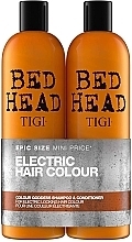 Fragrances, Perfumes, Cosmetics Set - Tigi Bed Head Colour Godess (sh/750ml + cond/750ml)