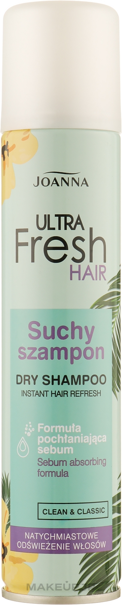 Dry Shampoo - Joanna Ultra Fresh Hair Classic Dry Shampoo — photo 200 ml