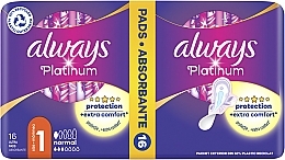 Sanitary Pads, 16pcs - Always Platinum Normal Duo — photo N2