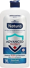 Antibacterial Liquid Soap 'Extra Fresh' - Papoutsanis Natura Pump Cream Soap (Refill) — photo N1