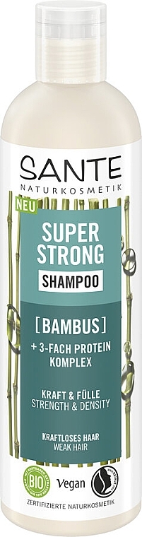 Strengthening Bamboo Bio Shampoo - Sante Super Strong Shampoo	 — photo N1