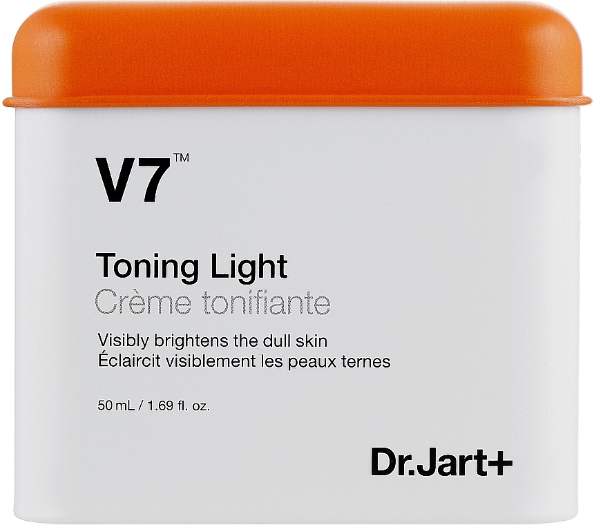 Brightening Cream with Vitamin Complex - Dr. Jart+ V7 Toning Light — photo N1