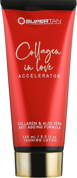 Solarium Sunscreen - Supertan Collagen In Love Accelerator — photo N1