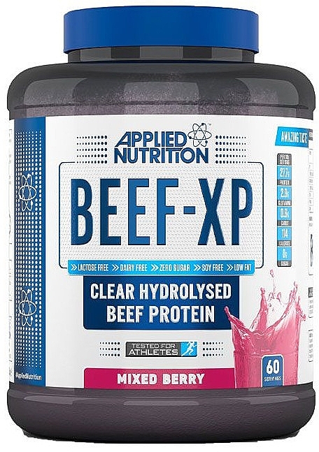 Berry Mix Hydrolysed Beef Protein - Applied Nutrition Clear Hydrolysed Beef-XP Protein Mixed Berry — photo N1