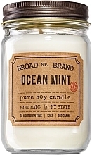 Fragrances, Perfumes, Cosmetics Kobo Broad St. Brand Ocean Mint - Scented Candle