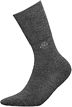 Fragrances, Perfumes, Cosmetics Wool Socks, grey - DeoMed Wool