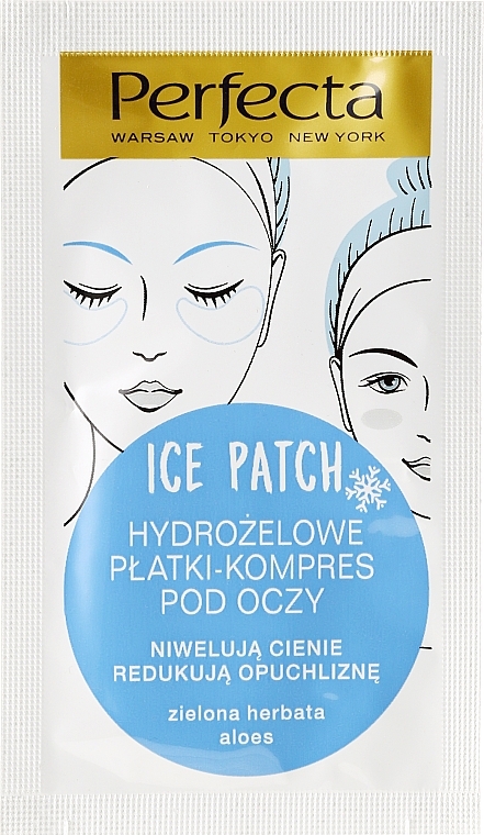 Hydrogel Eye Patches - DAX Perfecta Ice Eye Patch  — photo N1