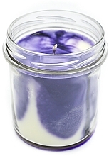 Marble Scented Candle "Lavender" - Miabox Candle — photo N2