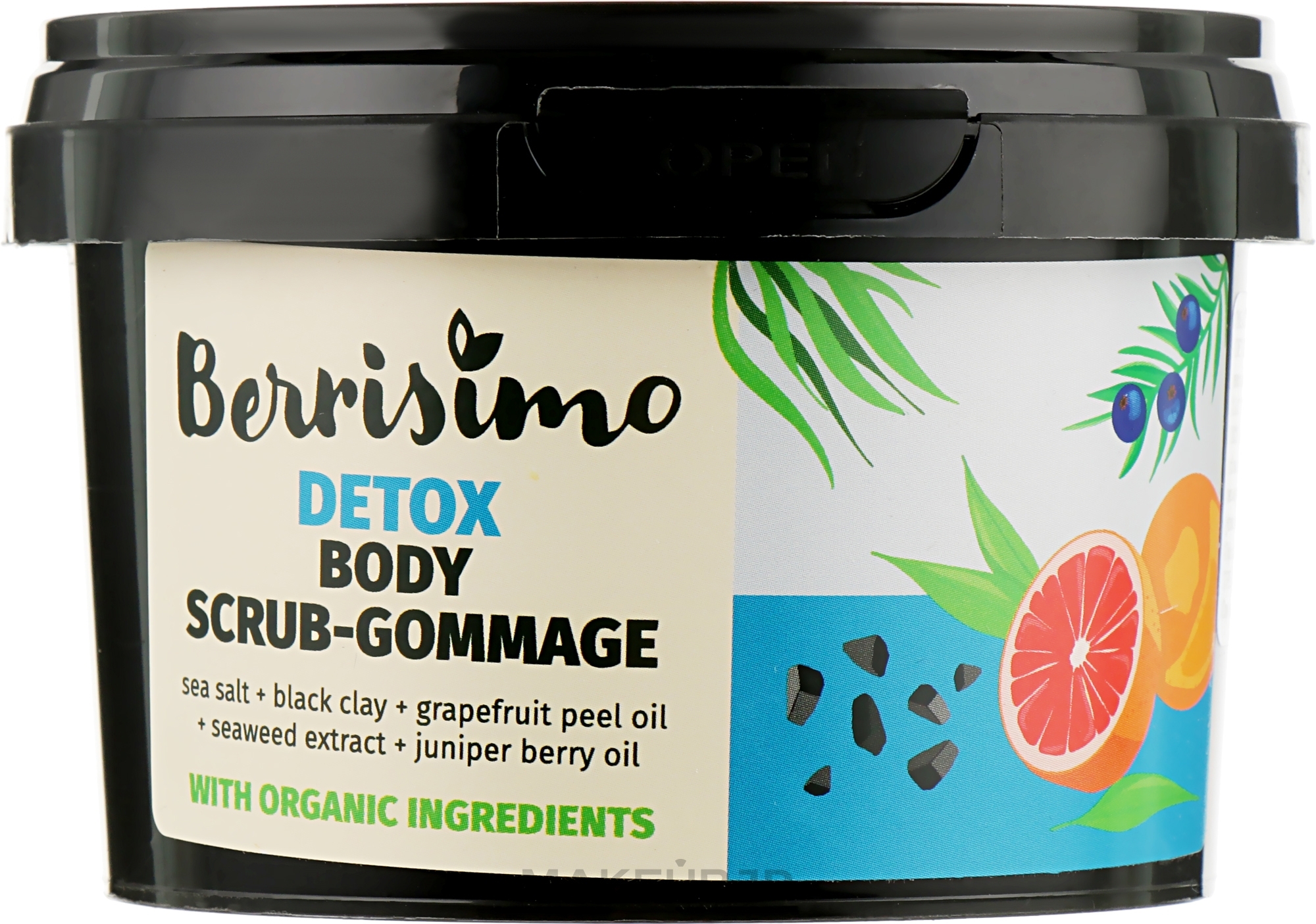 Body Scrub-Gommage - Berrisimo Detox Body Scrub-Gommage — photo 350 g