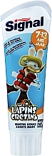 Fragrances, Perfumes, Cosmetics Kids Toothpaste 7-13 years, bunny - Signal Junior The Lapins Cretins Toothpaste